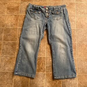 Zana ⭐️ di capri crop jeans size 11
